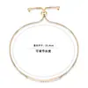 Pulsera de Plata S925 Color D Moissanita de Venta Caliente Transfronteriza Tonglin para Mujer, Joyería de Plata Moissanita de Nicho de Moda de Plata Pura de Alta Gama