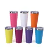 Taza Cónica Portátil Nueva Transfronteriza Acero Inoxidable 304 Termo Sencillo para Oficina 16 oz Taza de Leche al Vacío