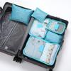 Saco de armazenamento de viagem seis peças sapatos de negócios roupas conjunto sapatos roupas íntimas multi-peça saco de armazenamento simples