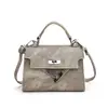 Bolso de Mano Pequeño Versátil Estilo Ins para Mujer 2026 Nuevo de Moda Tendencia Bolso Kelly Texturizado Bolso Cruzado Otoño e Invierno