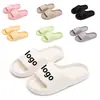 Qidashun Soporte LOGO Pequeño Personalizado Pantuflas Verano para Hombre y Mujer Espuma Hogar Pareja Pantuflas DIY