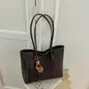 Shuai Mijia 2026 Nova Bolsa de Ombro Grande Capacidade Estilo Coreano para Mulheres, Bolsa Tote Tecida, Bolsa de Ombro Simples Única e Fashion