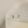 Pendientes de Flor Dulce para Mujer, Pendientes Simples, Dulces, Versátiles y Frescos para Mujer, Pendientes Simples de Moda Estilo Coreano Nuevo Estilo 2024