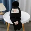 Gorros para Niños, Gorros Gruesos de Lana Tejida para Bebés, Nuevos para Otoño e Invierno, con Protección para las Orejas, Gorros de Punto Gruesos de Doble Capa para Niños, Modernos