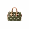Bolso mini vintage más vendido, bolso tipo almohada estampado, monedero, bolsa para llaves de coche, colgante, bolsa para auriculares, bolsa para pintalabios
