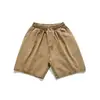 Nanxia Qiaozhuang 2026 Nuevos Shorts de Mezclilla Sueltos Estilo Americano Casual Cintura Elástica Cordón Pantalones Rectos Pantalones Deportivos
