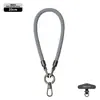 Lanyard Popular para Teléfono Móvil de Muñeca 6mm Fuerte para Colgar en el Cuello Cruzado Ajustable Exterior Montañismo Cuerda Trenzada Anti-Pérdida Color Pistola