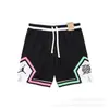 Shorts Masculino Estilo Americano Aj Air Jordan Shorts de Basquete Comprimento Quarto Verão Novo Secagem Rápida Shorts Esportivos Largos Corrida Treino Tendência