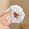 Suave Pequeño Floral Intestino Grueso Goma para el Cabello Mujeres Sensación de Alta Gama Cuerda para Moño Goma Elástica Flor de Cabello Extra Grande Accesorios para el Cabello Tocado