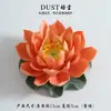 Suporte de Incenso de Lótus Cerâmico Ornamento Estilo Zen Chinês Sala de Estar Interior Decoração de Salão Budista Incensário Aromaterapia