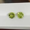 Piedras Semipreciosas Naturales 1.0 1.25 1.5 3mm Redondo Peridoto Piedra Cruda Peridoto Natural Piedra Suelta Piedra para Accesorios