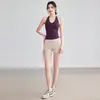 2026 Novo Conjunto Esportivo de Verão para Yoga Fitness Costas Nuas com Costas Cruzadas Sutiã Corrida Fitness para Mulheres