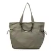 2026 Bolsas de Tela de Gran Capacidad de Venta Caliente Bolso Tote de Lona Casual Bolso de Mano Simple de Color Sólido Bolso de Hombro Único para Salir y Viajar
