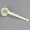 Cuchara Medidora de Plástico de Uso Diario con Escala, Cuchara para Mascarilla de Belleza, Transparente, Fondo Redondo, Fondo Plano, Duradera, Se Puede Imprimir con Logo