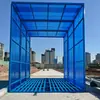 Máquina Lavadora de Ruedas Totalmente Cerrada, Máquina Lavadora de Autos para Obra, Techo Lavador de Autos Tipo Pórtico, Lavado a Presión Automático por Inducción