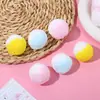 Ponto 5cm Combinação de Cores Alta Elasticidade Bola de Pelo DIY Poliéster Bola de Pelúcia Colorida Brinquedo Colorido para Gato de Estimação Chapéu Acessórios de Vestuário