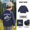 Moletom Crewneck Europeu Masculino 2026 Outono Nova Chegada Top Crianças Bebê Criança Pequena Roupas Infantis Estilo Primavera e Outono Roupas da Moda
