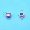 Ojal Cerámico Roscado Ultra Resistente al Desgaste, Anillo Cerámico Textil con Ranura para Anillo de Resorte Roscado, Diámetro Exterior del Ojal Cerámico 2-45 Completo