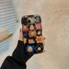 Smiley iPhone 14 Apple Phone Case 14Pro max Puzzle 13 Ano Novo 12 Adequado 11 Almofada de Ar Onda 13P