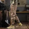 Colección nueva de invierno 2026: Pantalones casuales de forro polar estilo americano para hombre, con un diseño moderno, corte holgado, talla grande y tobillos cónicos
