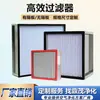 Filtro de Aire de Alta Eficiencia con Elemento Filtrante de Carbón Activado, Malla Filtrante Segmentada, Panel de Marco de Aleación de Aluminio-Zinc Tipo Filtro de Aire Fresco