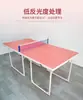 Mesa de Ping Pong Plegable para Interiores, Tamaño Mediano, Mesa Interactiva Móvil, Escritorio