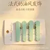 Pinza de Pato de 5 cm de Colores Caramelo Pinza Lateral Pinza para Flequillo Pasador Accesorio para Cabello de Bebé Material Base para Manualidades