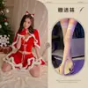 Talla Extra Nochevieja 100kg Conejito de Peluche Atuendo Navideño Camisón Sexy Atuendo de Fiesta de Año Nuevo Provocador y Revelador Sin Quitarse