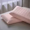 Funda de almohada anti-saliva, resistente al aceite y a la suciedad, se vende individualmente o en pares para uso doméstico, funda interior para núcleo de almohada