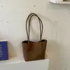 Bolso de mujer de gran capacidad 2026 nuevo de moda otoño vintage patrón tejido bolso tote para el trabajo bolso de hombro de gran capacidad