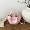 Bolso Nuevo para Mujer, Estilo Simple de Nicho, Bolso de Hombro Tipo Cubo Versión Coreana, Bolso Cruzado de Moda Tendencia 2026, Versátil para el Trabajo y el Uso Diario