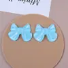 Pinza para el pelo con lazo grande de colores, lentejuelas finas semitransparentes, tocado, parche, accesorios para joyería DIY, material al por mayor