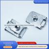 Adequado para Bmw X1X2X3X4 Porca de Lingueta Dacromet Aço Manganês Metal Mola Lâmina em U 51717065773