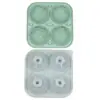 Molde Grande de Hóquei no Gelo Cubo de Gelo Congelado para Whiskey Cubo de Gelo Esférico Caixa de Gelo de Futebol Artefato para Fazer Gelo Molde de Cubo de Gelo Redondo