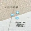 Aleación Gelatina Dos Tonos Corazón Cuentas Dulce Cuadrado Cuentas Sueltas Hecho a Mano DIY Cadena de Teléfono Móvil Material Accesorios Mayoreo