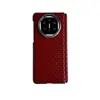 Funda para Teléfono Móvil Huawei Matex6 Eje Central Anticaídas X5 Edición de Coleccionista X3 Soporte de Lente Fibra de Carbono Popular Funda de Cuero para Hombre
