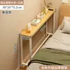Mesa Estrecha Contra la Pared, Gabinete Estrecho Junto a la Cama, Estante de Almacenamiento de Mesita de Noche para Dormitorio, Gabinete de Almacenamiento de Pie, Mesa Larga Contra la Pared