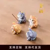 Bandeja de Enfeite de Gato Gatinho de Resina Fofo Suporte para Incenso Vara de Incenso Tendência Sala de Chá Interna Queimador de Aromaterapia Uso Doméstico
