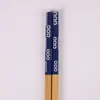 Novos na fábrica Estilo japonês Comércio exterior Impressos Pauzinhos de bambu Cinco azuis azul e branco Porcelana Pauzinhos de bambu para comércio exterior Venda por atacado