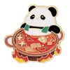 Broche Emblema Desenho Animado Série Panda