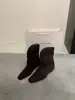 Botas de Suede Retro con Punta Aguda Plisadas Apiladas para Mujer 2026 Nuevo Estilo Otoño/Invierno Botines Ocultos que Aumentan la Altura Botas Vaqueras Occidentales