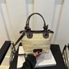 Bolso Grande Sencillo de un Solo Hombro para Mujer 2026 Transfronterizo Verano Nuevo Bolso Tote de Gran Capacidad Vacaciones en la Costa Bolso de Playa Casual
