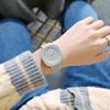 Reloj Minimalista Japonés para Mujer de Alto Valor Simple Elegante Estudiante de Secundaria Nicho Cuadrado Creativo Arte Correa Reloj de Cuarzo