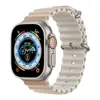 Adecuado para Apple Iwatchs10Se Sports Marine Silicona S11 Bloques de Color Hebilla de Pin de Doble Hebilla Correa de Reloj 9Ultra