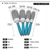 Tubo de Aluminio Cerámico Peine para Cabello Tienda Especial Peine Alisador Rizador Resistente a Altas Temperaturas Peine de Estilismo Cilindro Rodillo de Dientes de Nylon