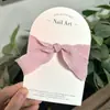 Textura especial de papel de punto armadura desgaste tarjeta al por mayor degradado rosa fondo de exhibición de arte de uñas grueso etiqueta de embalaje