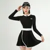 Traje de baño deportivo talla grande al por mayor para mujer, ligeramente gorda, que cubre la barriga, adelgazante, vestido de una pieza, manga larga, traje de baño para mujer de 200 kg