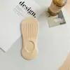 Calcetines de verano finos transpirables invisibles húmedos huecos para hombre calcetines de aire acondicionado calcetines de corte bajo antideslizantes de color sólido