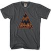 Camiseta de rock de Def Leppard con la banda de Weibao Hysteria Faces, nueva camiseta de verano de 2022