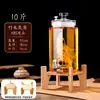 Garrafas de Vidro para Infusão de Álcool, Frascos de Vidro de Ginseng de Alta Qualidade para Vinho Medicinal, Garrafas de Bebida Vazias, Recipientes de Vinho Selados com Torneira